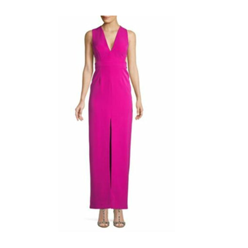 Aidan by Aidan Mattox Womens Pink Evening Gown - Size 6