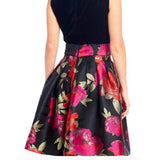 ALEX MARIE Allie Velvet Floral Dress - Size 2