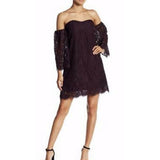Cupcake & Cashmere  Adalira Off Shoulder Lace dress - Size 8