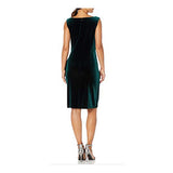 Alex Evenings Women's Short Sleeveless Velvet Dress - Size 4