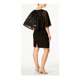 Jessica Howard Women's Lace Capelet Sheath Dress - Size 12