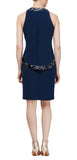 SLNY Womens Cocktail Dress Popover Sleeveless - Size 6