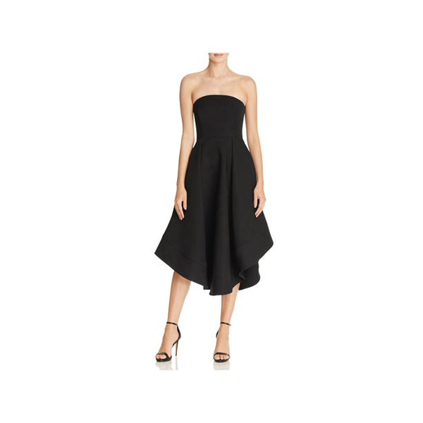 C/MEO COLLECTIVE - Women's Making waves Asymmetric Midi Dress - Size S