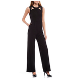 Calvin Klein Sleeveless Cut Out Stretch Jumpsuit - Size 10